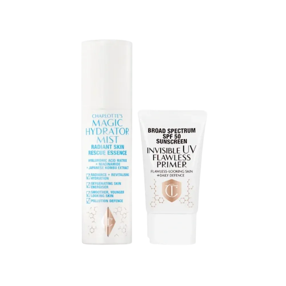 Charlotte Tilbury Hydrate, Oxygenate And Protect Skincare Kit