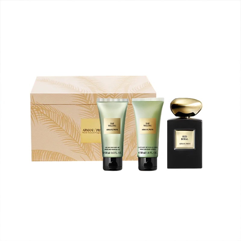 Giorgio Armani Perfume Sets Eau De Toilette Official Box Wooden