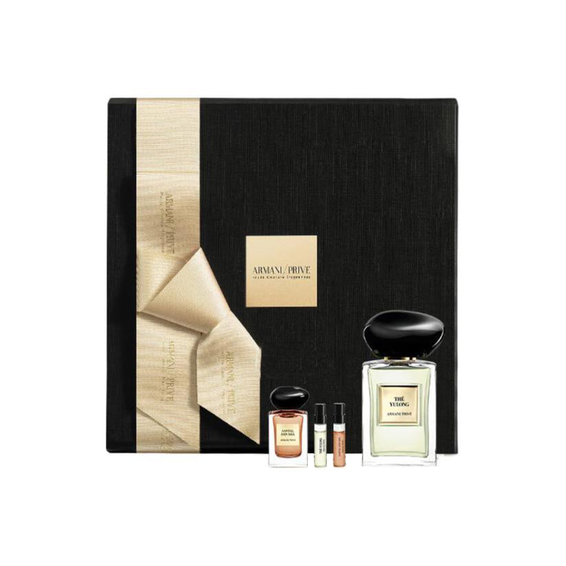 Giorgio Armani Yulong Tea Box Perfume Sets Eau De Toilette Orange Ambergris Four Piece Set 619584198