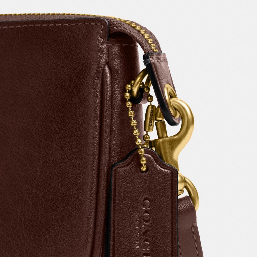 Coach Plaza Bag 18 Brass Maple