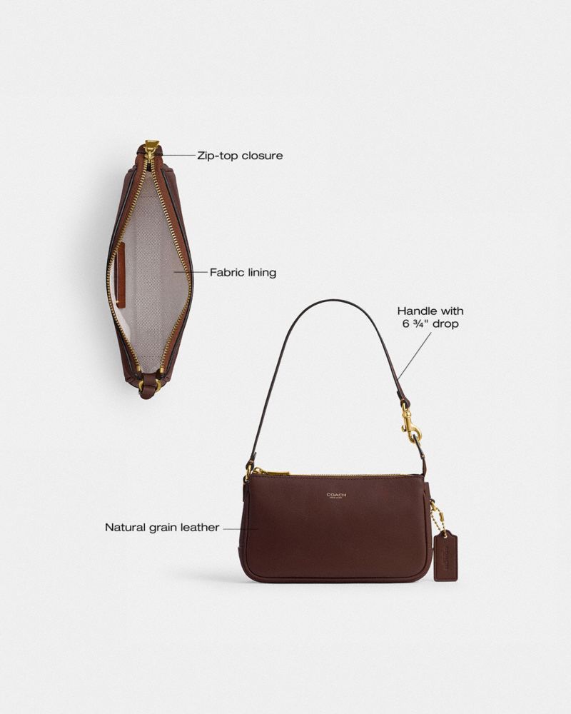 Coach Plaza Bag 18 Brass Maple
