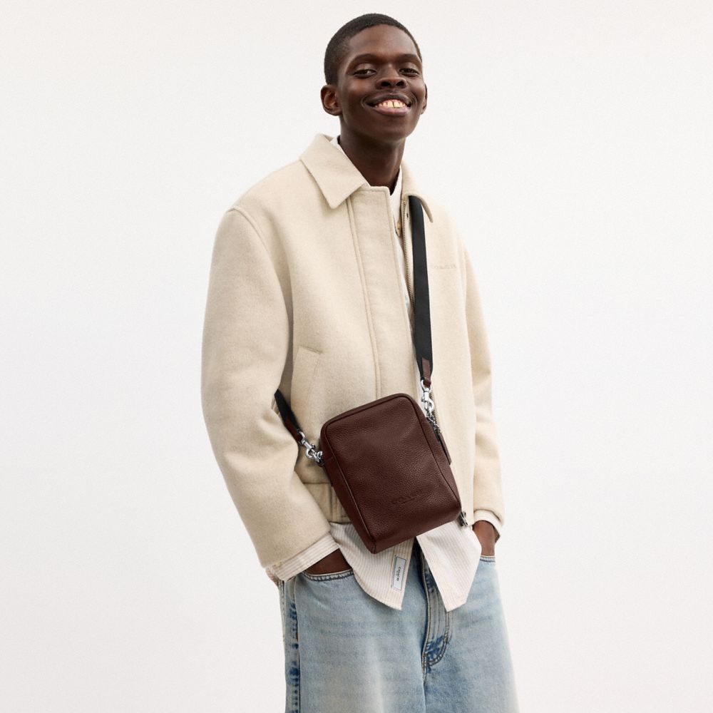 Coach Tristan Crossbody Bag 14 Silver Maple