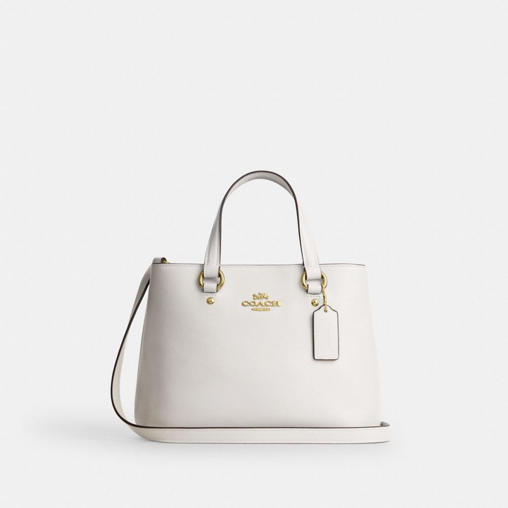 Coach Station Carryall Bag Gold Chalk