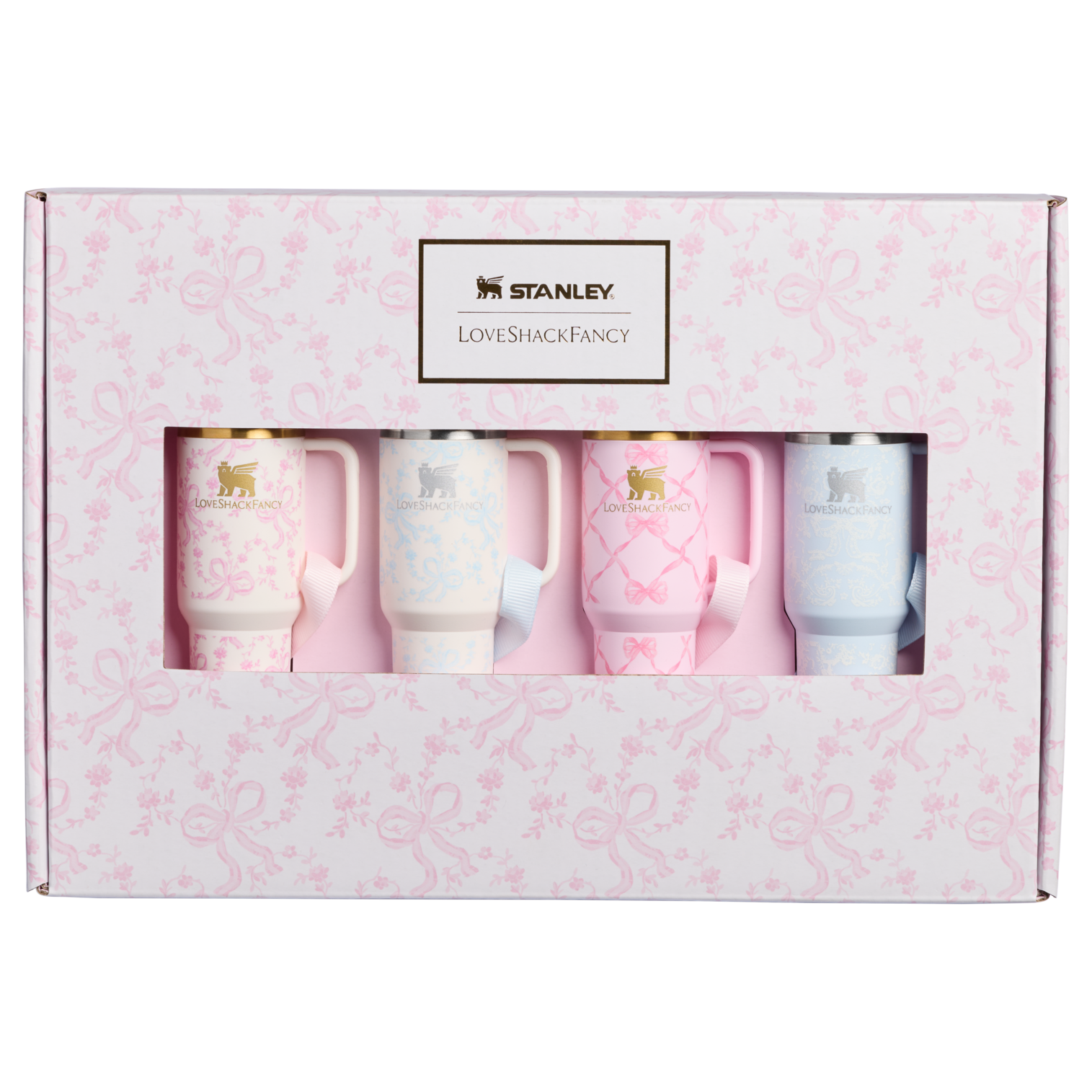 Stanley 1913 x LoveShackFancy Holiday Quencher ProTour Ornament Set | Multi Color Pk