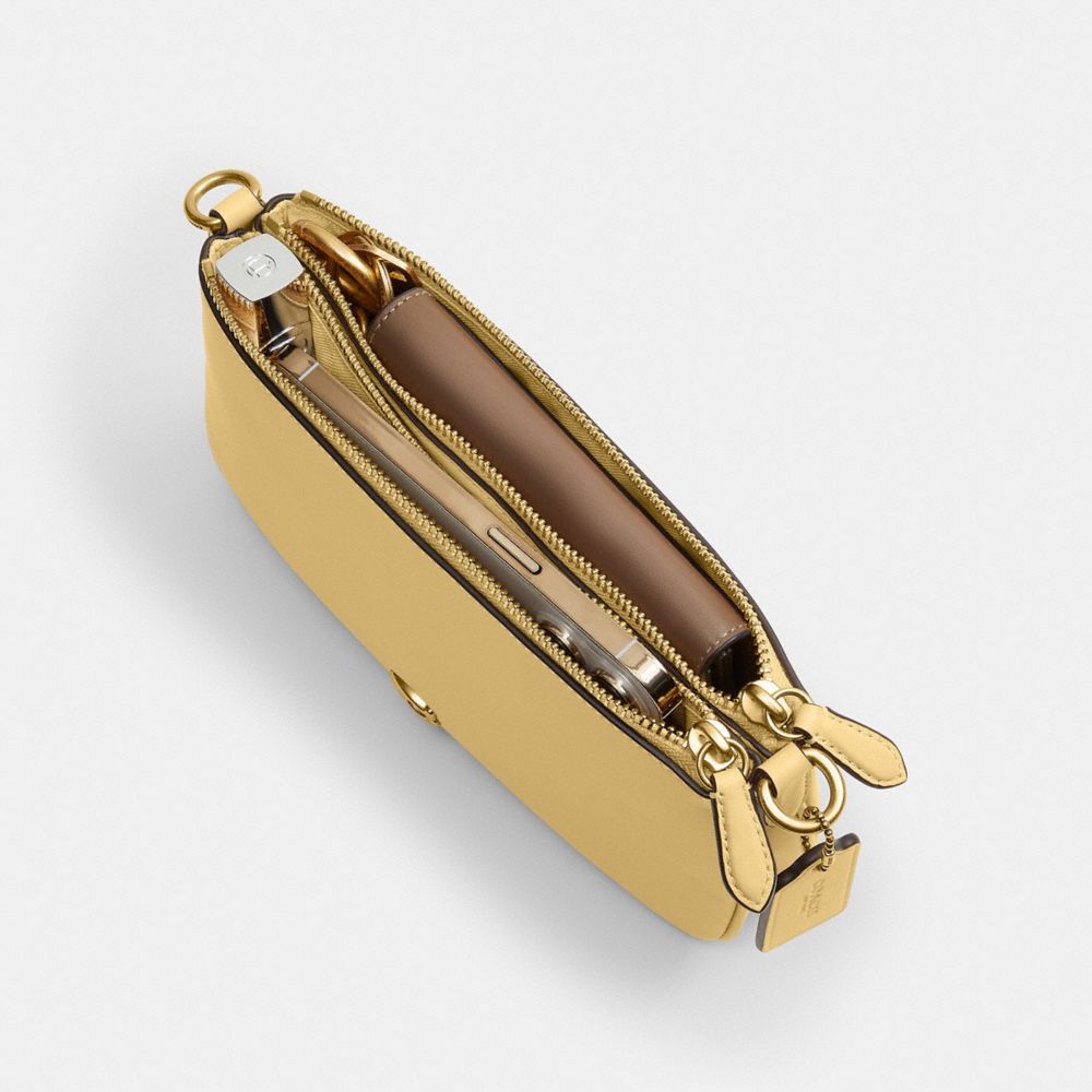 Coach Audrey Crossbody Bag Brass Vanilla