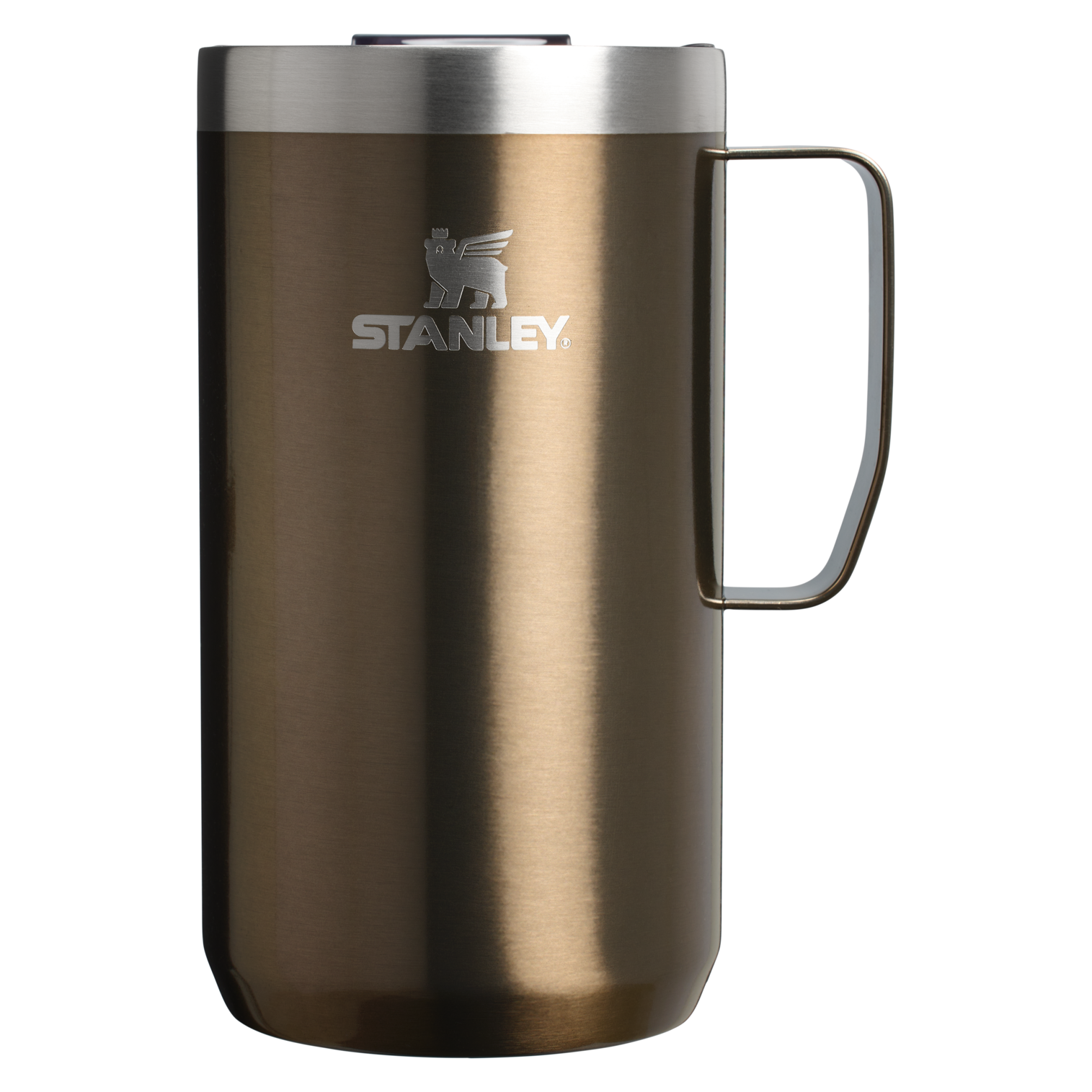 Stanley The Stay-Hot Camp Mug | 24 OZ Gunmetal Shine