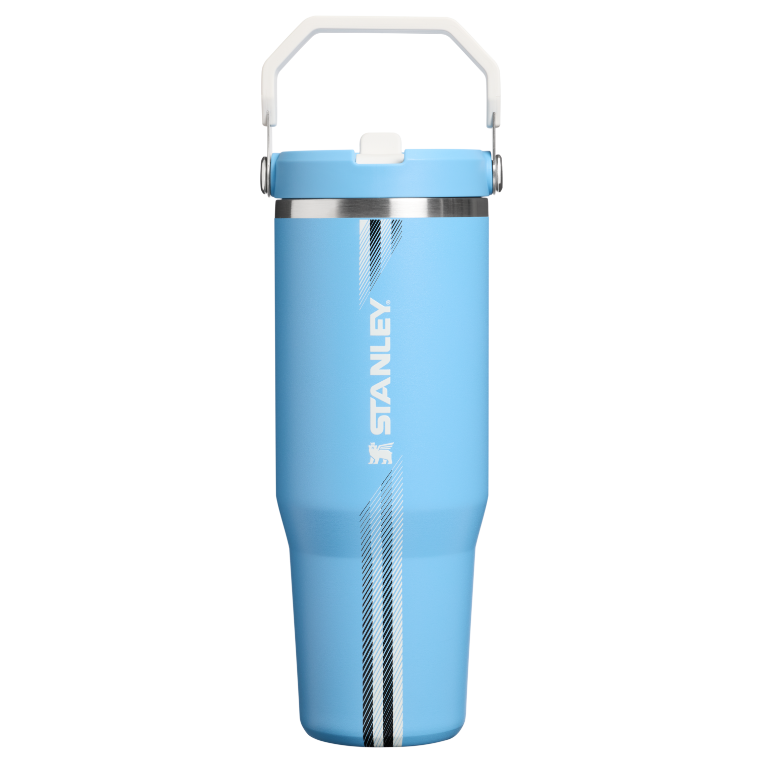 Stanley The Country Collection IceFlow Tumbler | 30 OZ Team Light Blue White