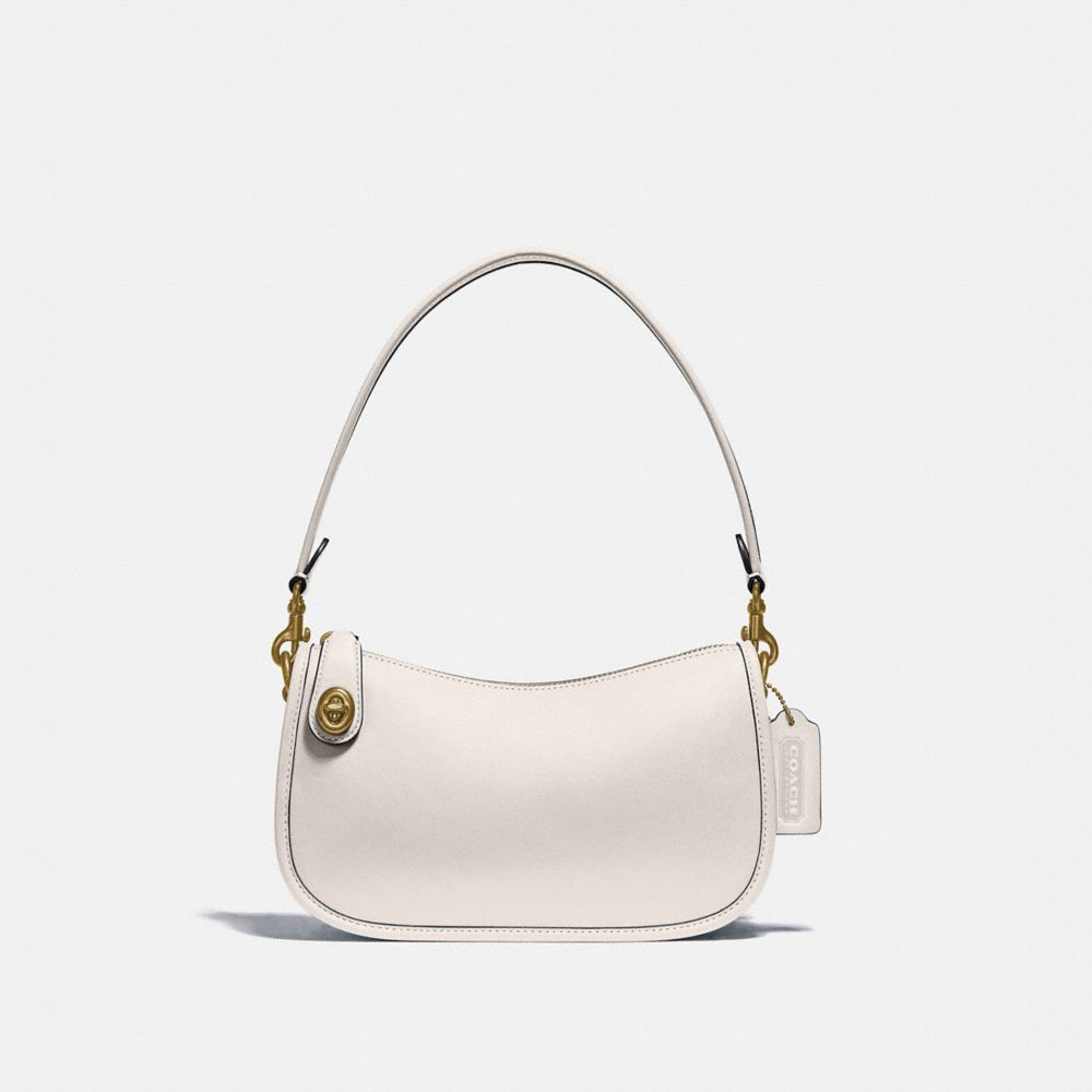 Coach Swinger Bag Brass Chalk