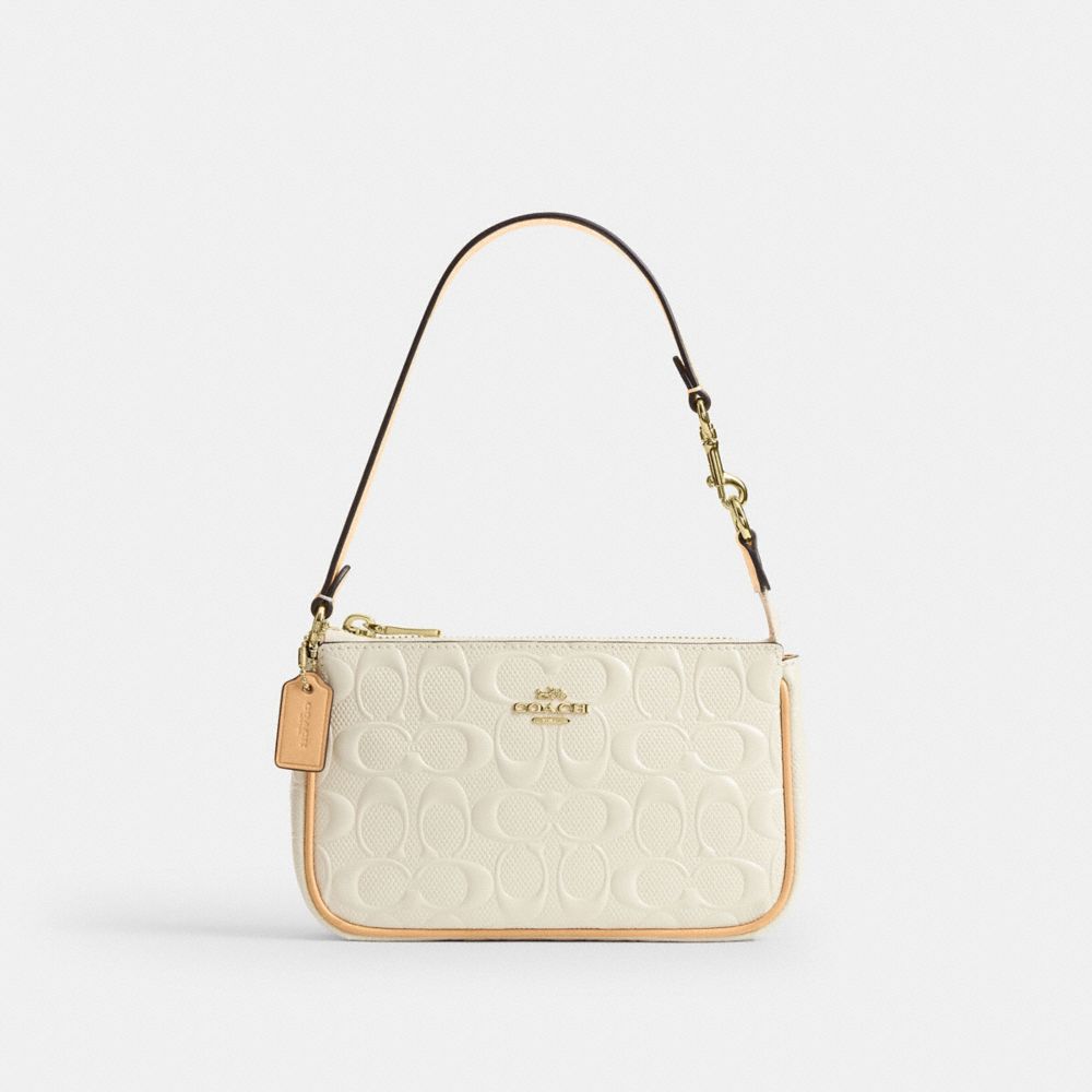 Coach Nolita 19 In Signature Leather With Charms Gold Light Lemon