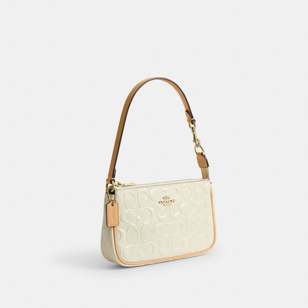 Coach Nolita 19 In Signature Leather With Charms Gold Light Lemon