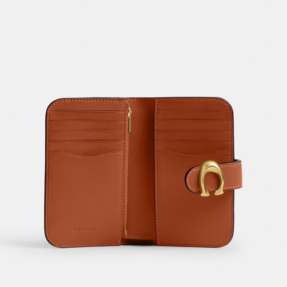 Coach Tabby Wallet Brass Amber Brown