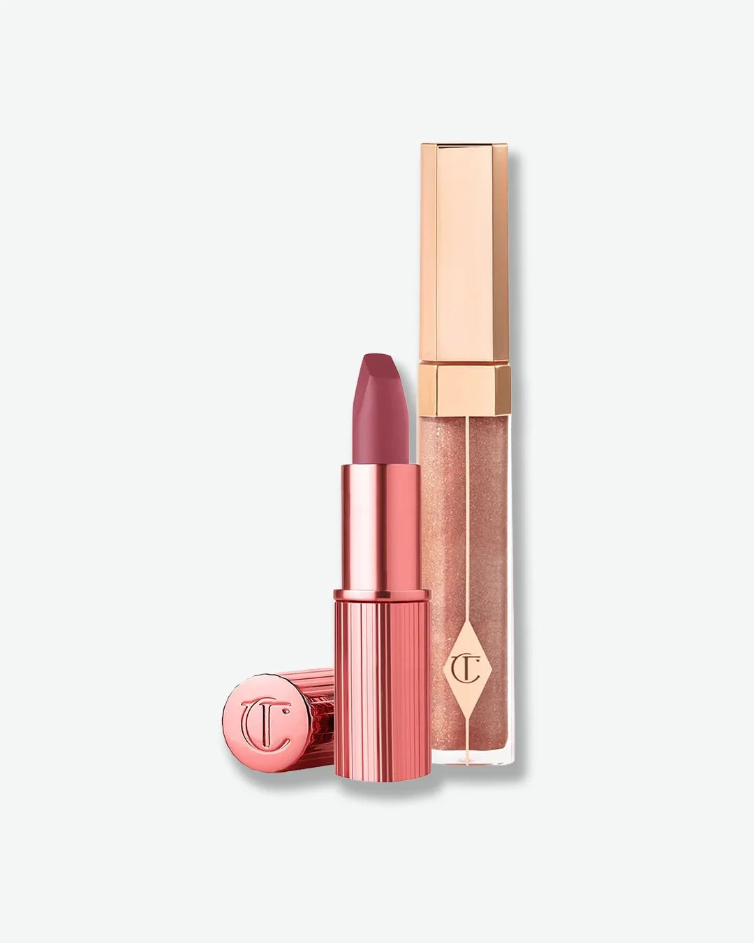 Charlotte Tilbury 90s Pink Gloss and Lipstick Dio