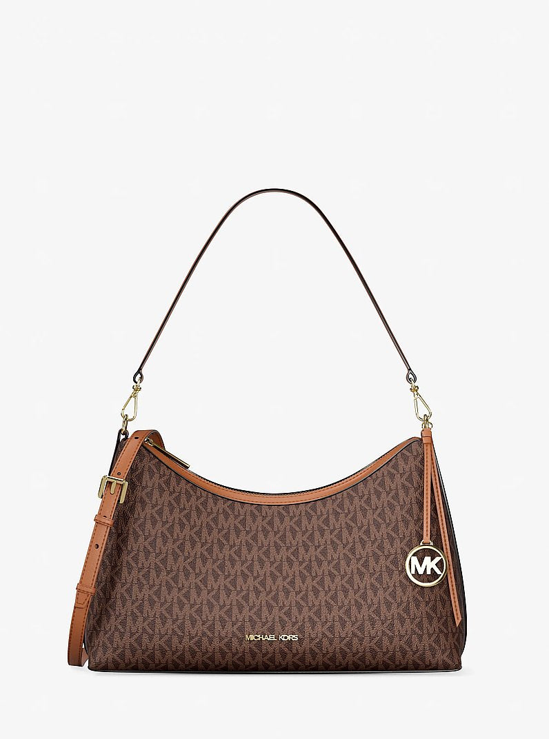 Sammy Medium Signature Logo Convertible Shoulder Bag