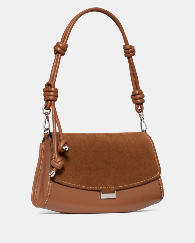 Ali Suede Shoulder Bag