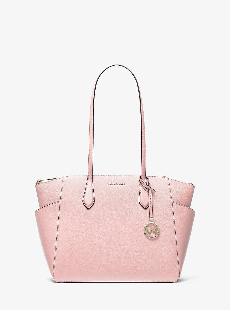 Marilyn Medium Saffiano Leather Tote Bag