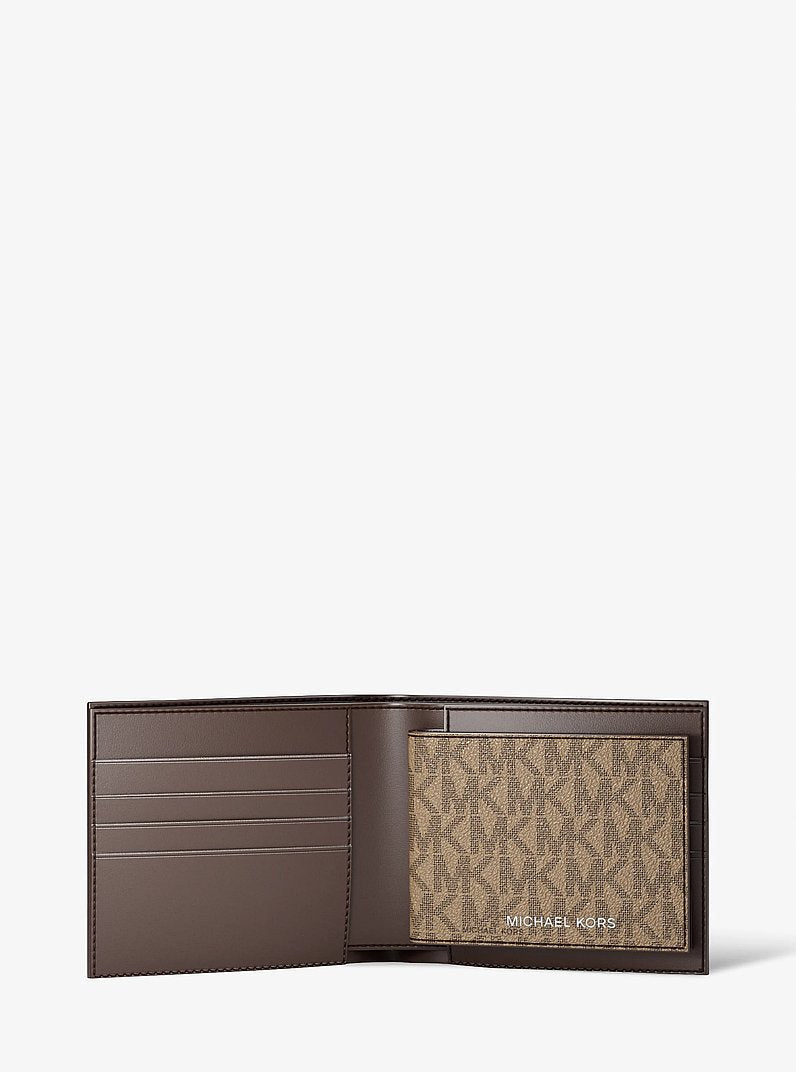 Harrison Logo Billfold Wallet With Passcase