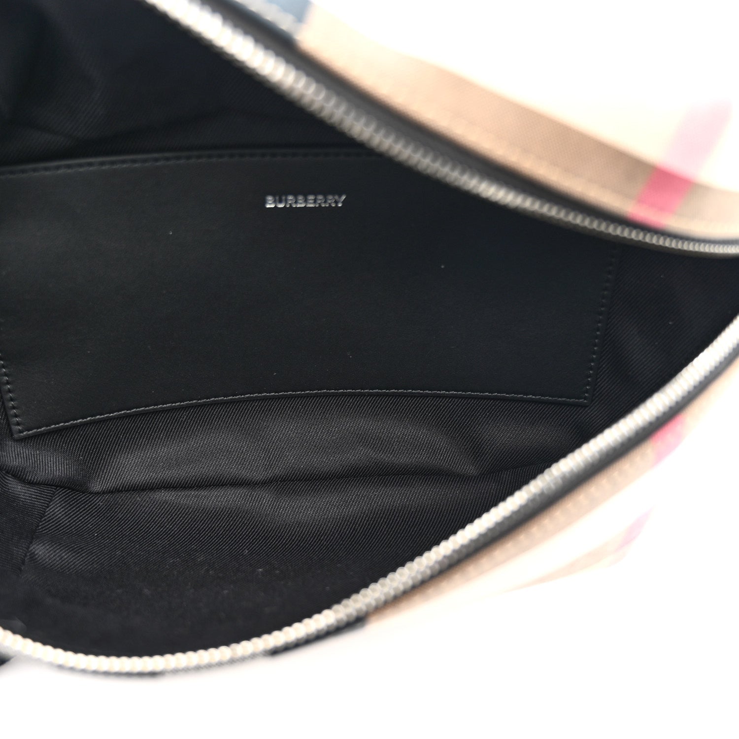 Burberry IP Check Sonny Bum Bag Taupe Brown