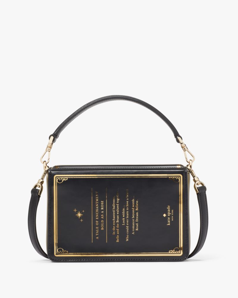 Disney X Kate Spade New York Beauty And The Beast 3d Book Crossbody