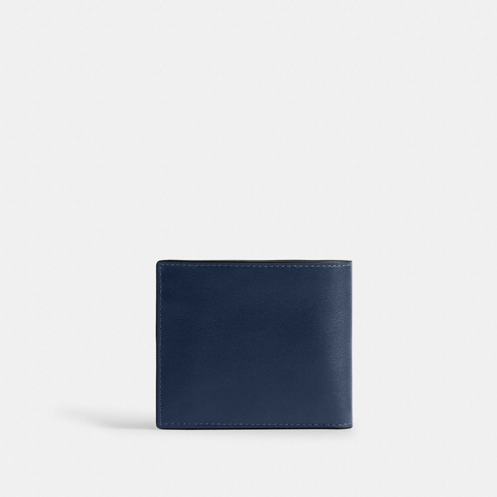 Coach Coin Wallet Navy