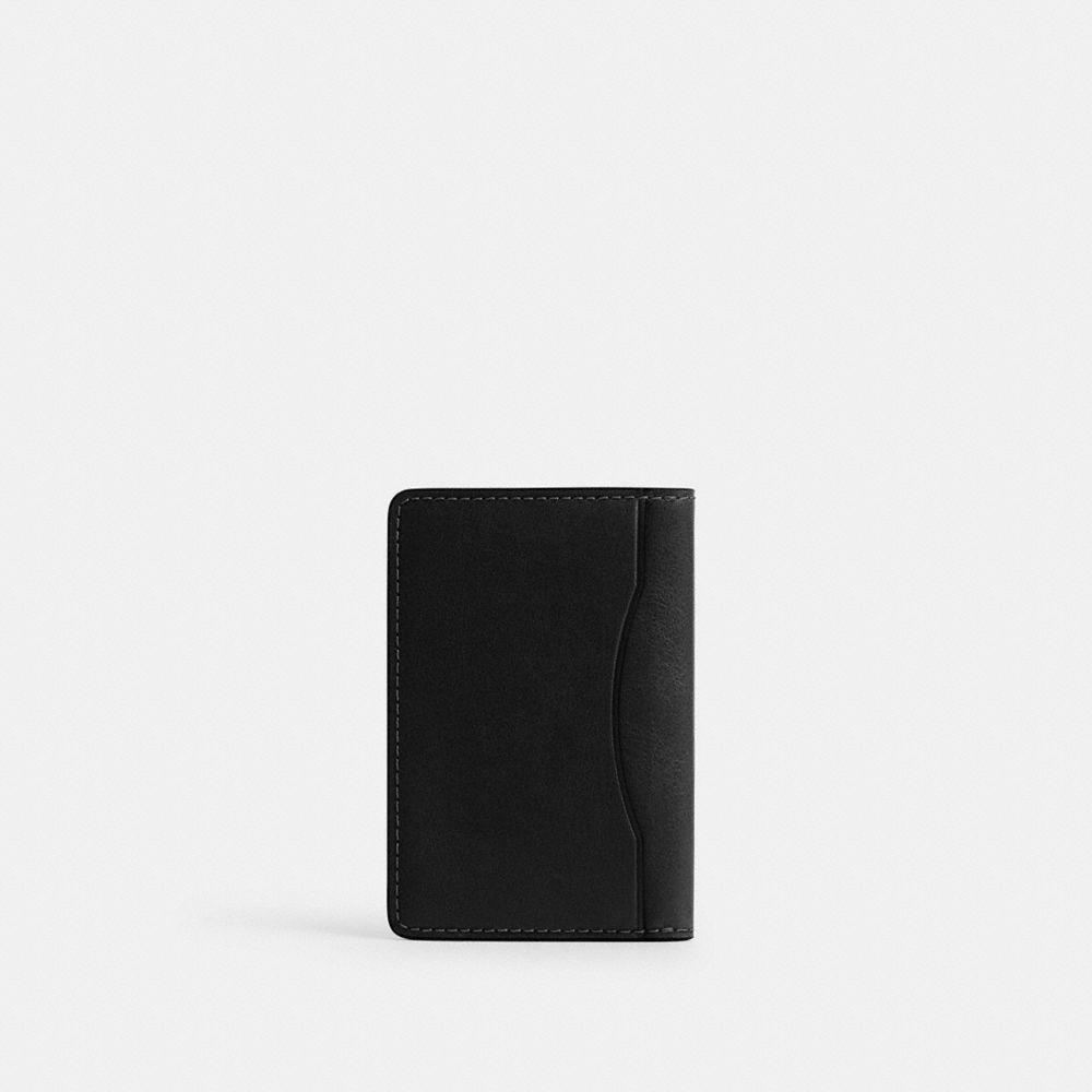 Coach Card Wallet Black