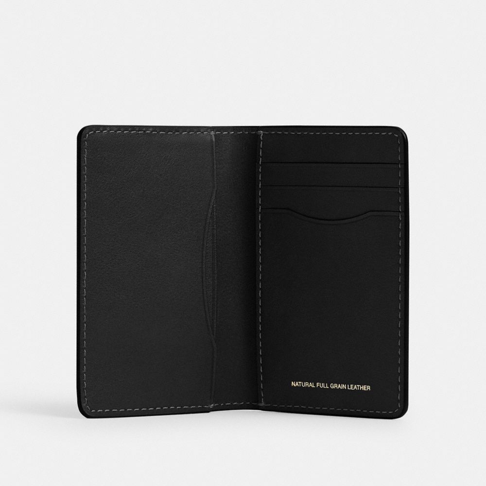 Coach Card Wallet Black