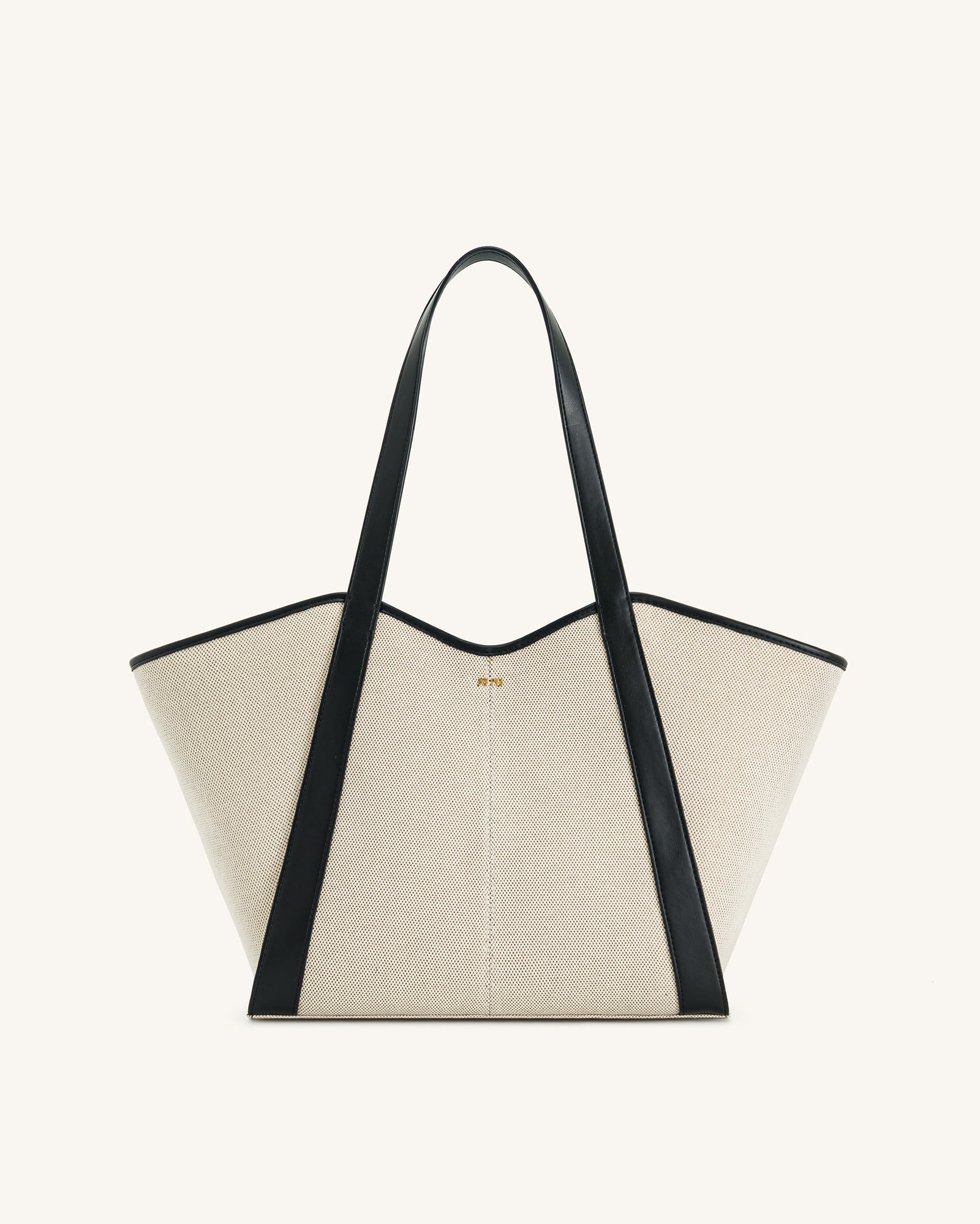 Jw Pei Kiana Large Capacity Tote Bag Black Canvas