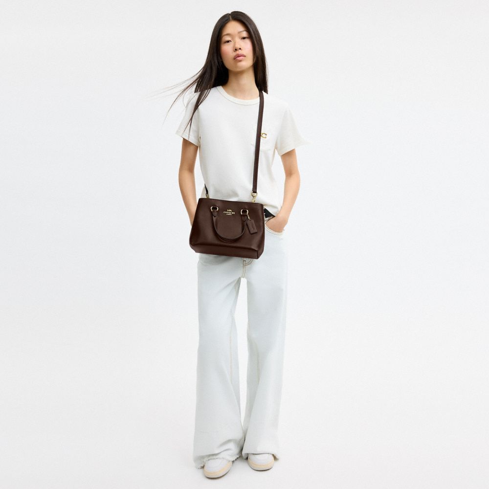 Coach Station Carryall Bag Gold Maple