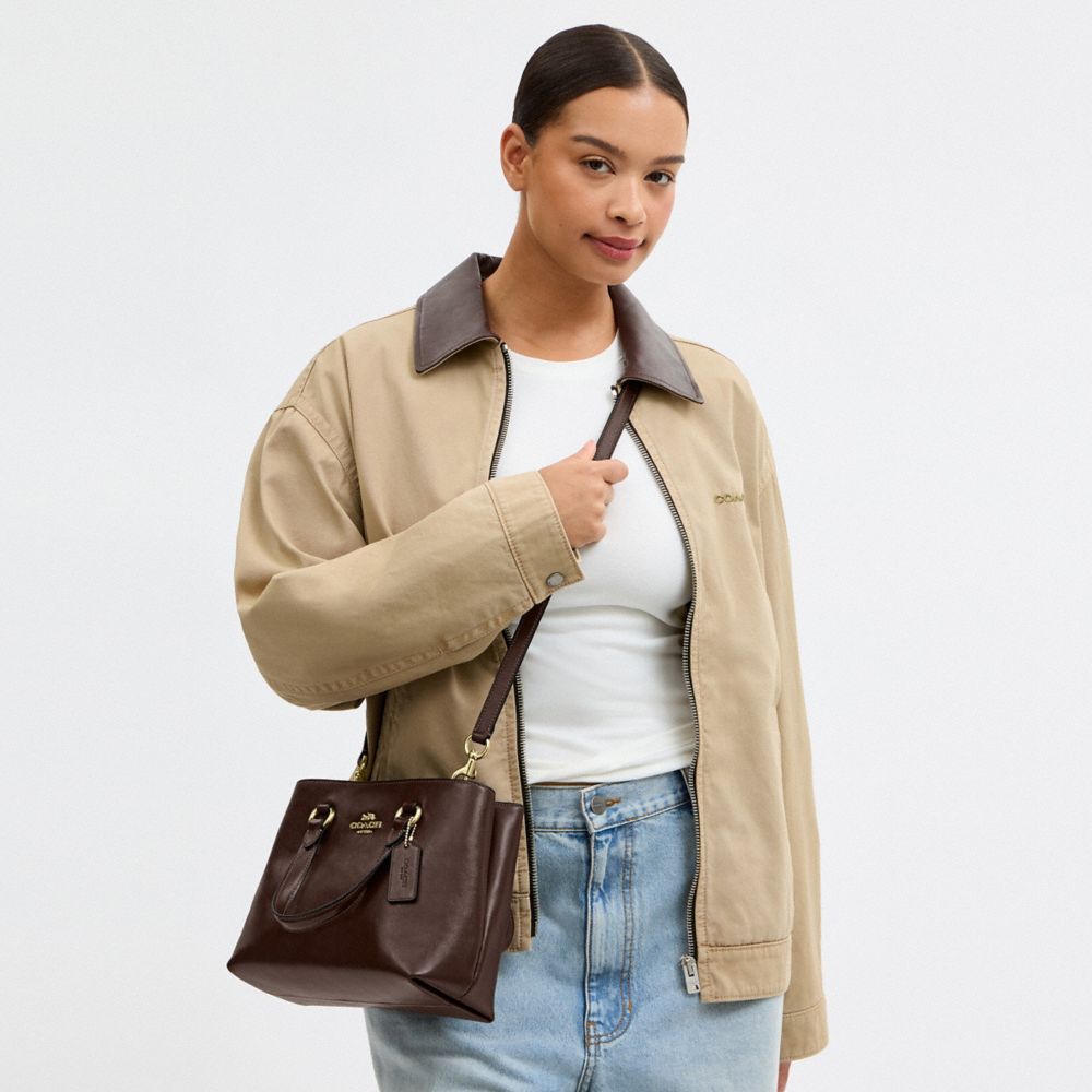 Coach Station Carryall Bag Gold Maple