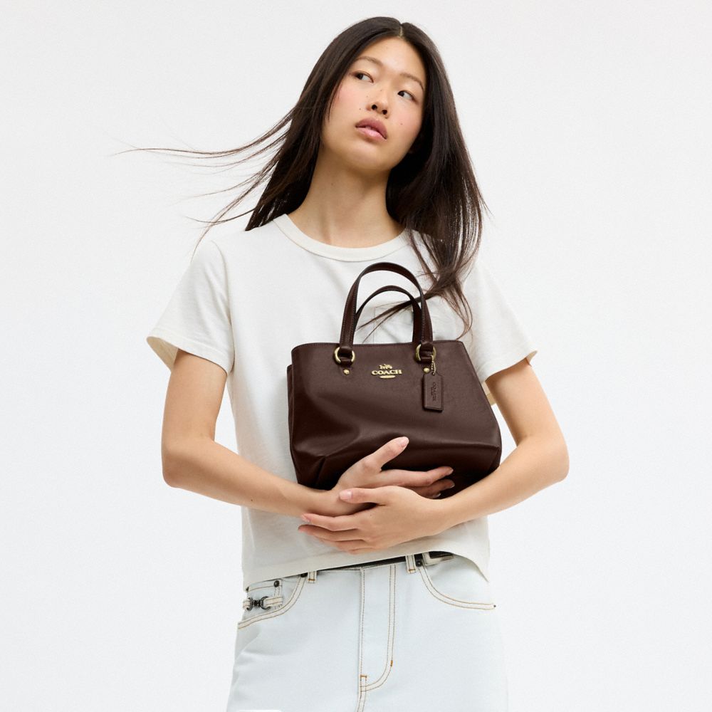 Coach Station Carryall Bag Gold Maple