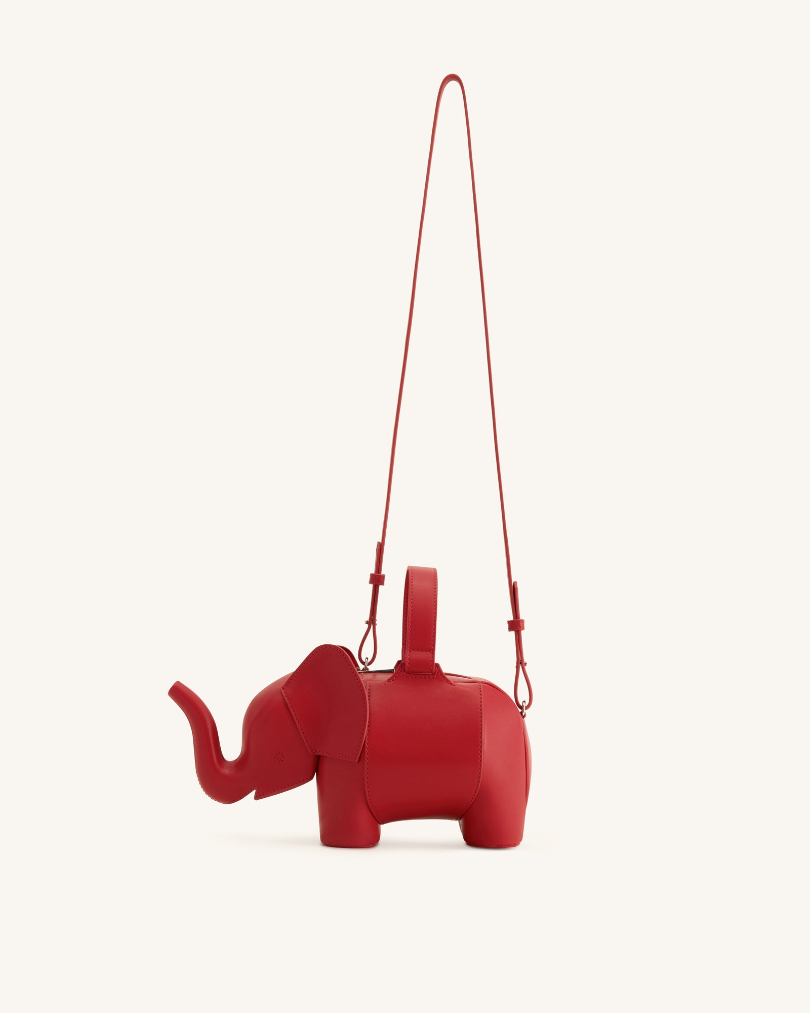 Jw Pei Claire Elephant Shaped Handbag Red