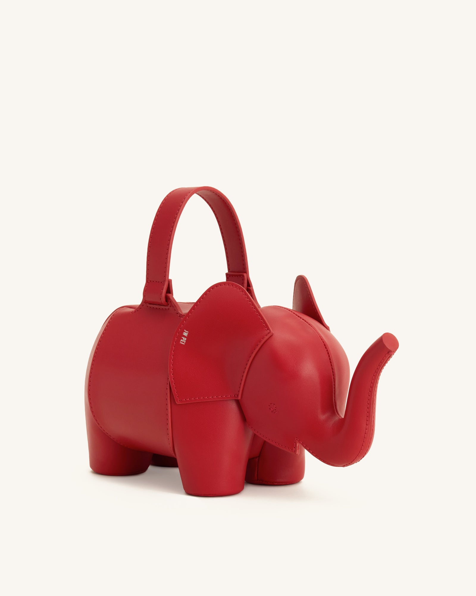 Jw Pei Claire Elephant Shaped Handbag Red