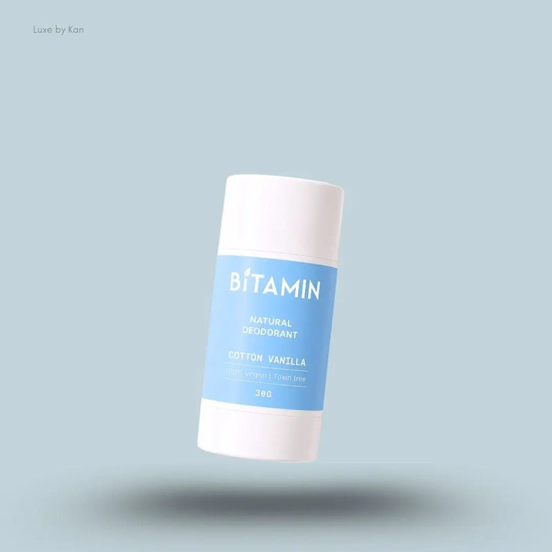 BITAMIN Cotton Vanilla Natural Deodorant 30g