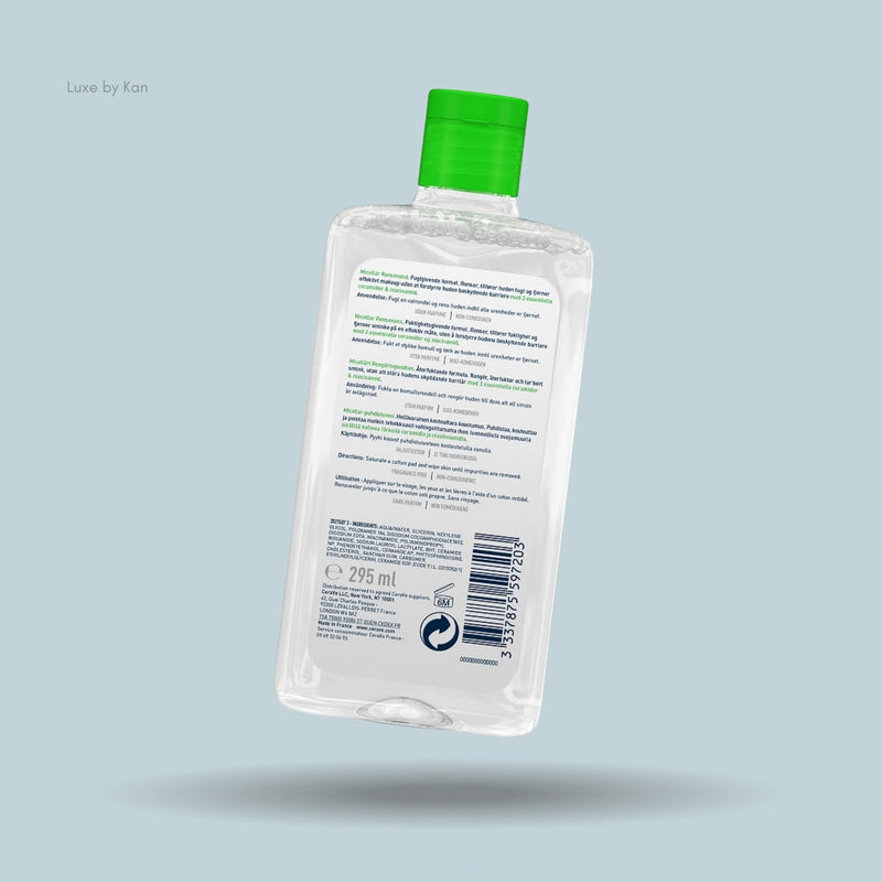 CeraVe Micellar Cleansing Water with Niacinamide & Ceramides for All Skin Types 295ml