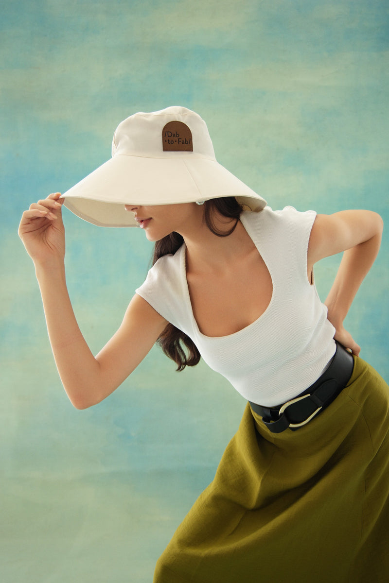 DAB TO FAB Rococo  UPF (ultraviolet protection factor) 50+ hat