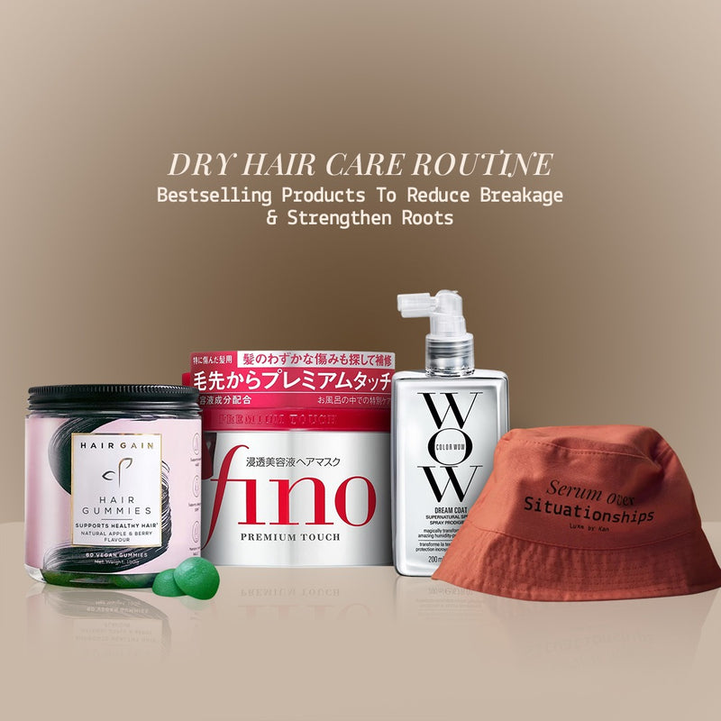 Dry & Frizzy Hair Care Routine Edit