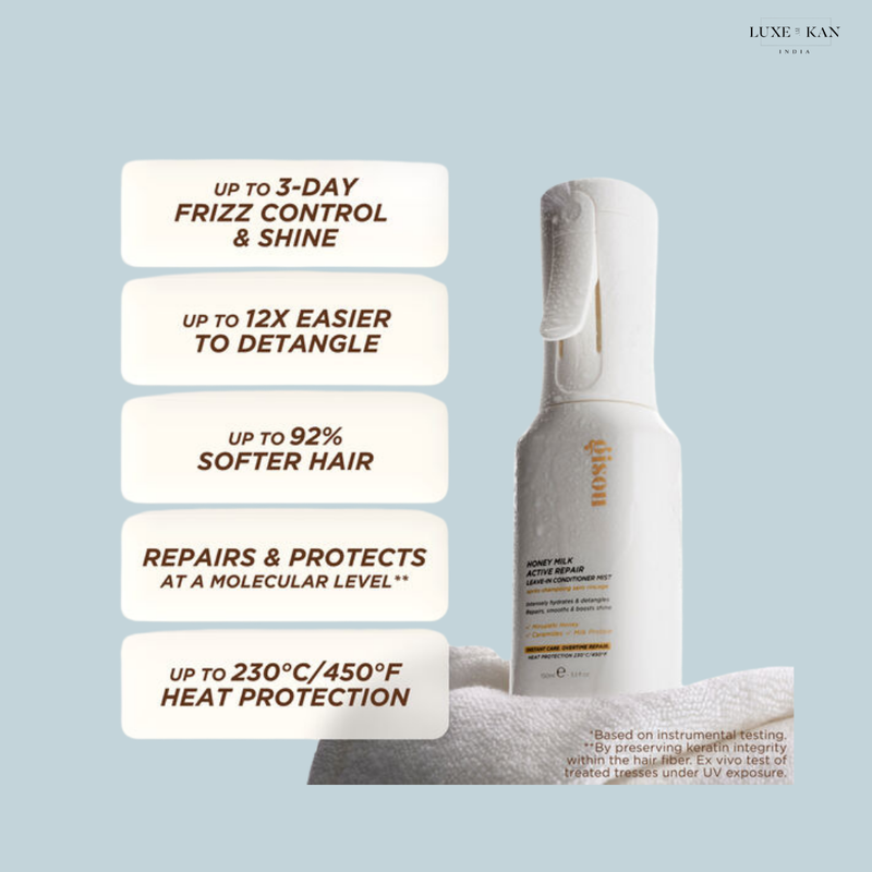 Gisou Honey Milk Active Repair Leave-In Conditioner Mist 150ml