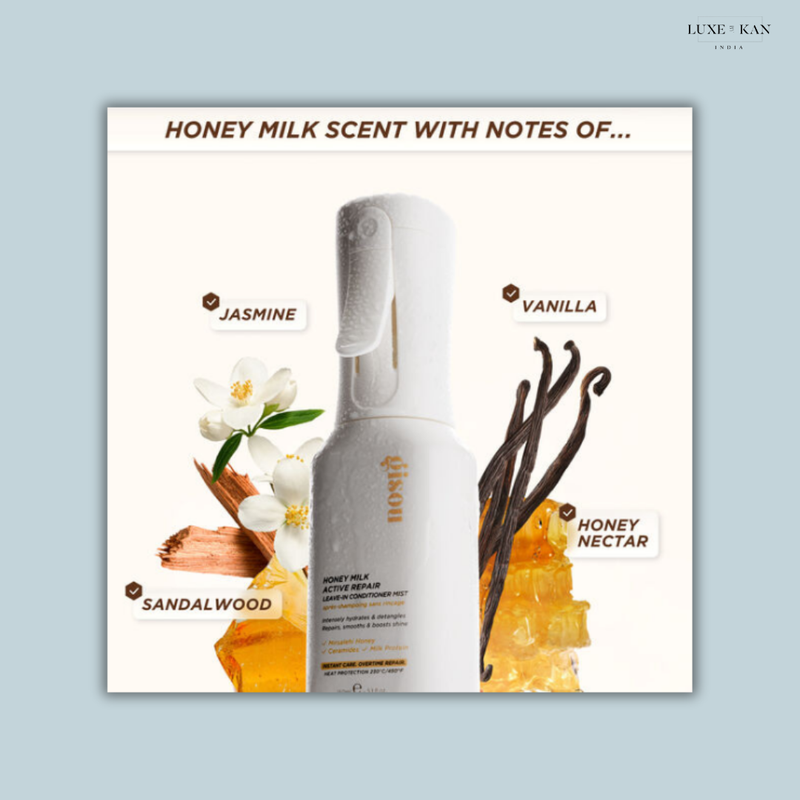 Gisou Honey Milk Active Repair Leave-In Conditioner Mist 150ml
