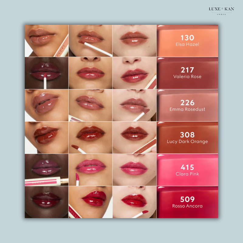 Gucci Glow Oil-In-Water Tint Liquid Lipstick (Various Shades)
