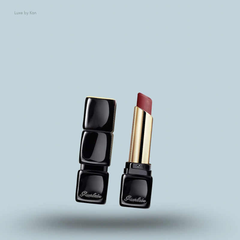 Guerlain  Kisskiss  Tender  Matte  16 Hour Comfort  Lightweight Luminous Matte Lipstick  2.8G