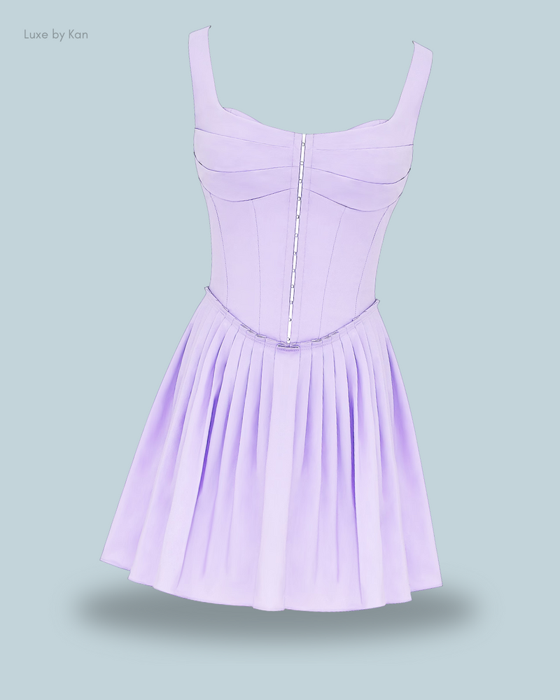HOUSE OF CB  Cupid Pleated Mini Dress