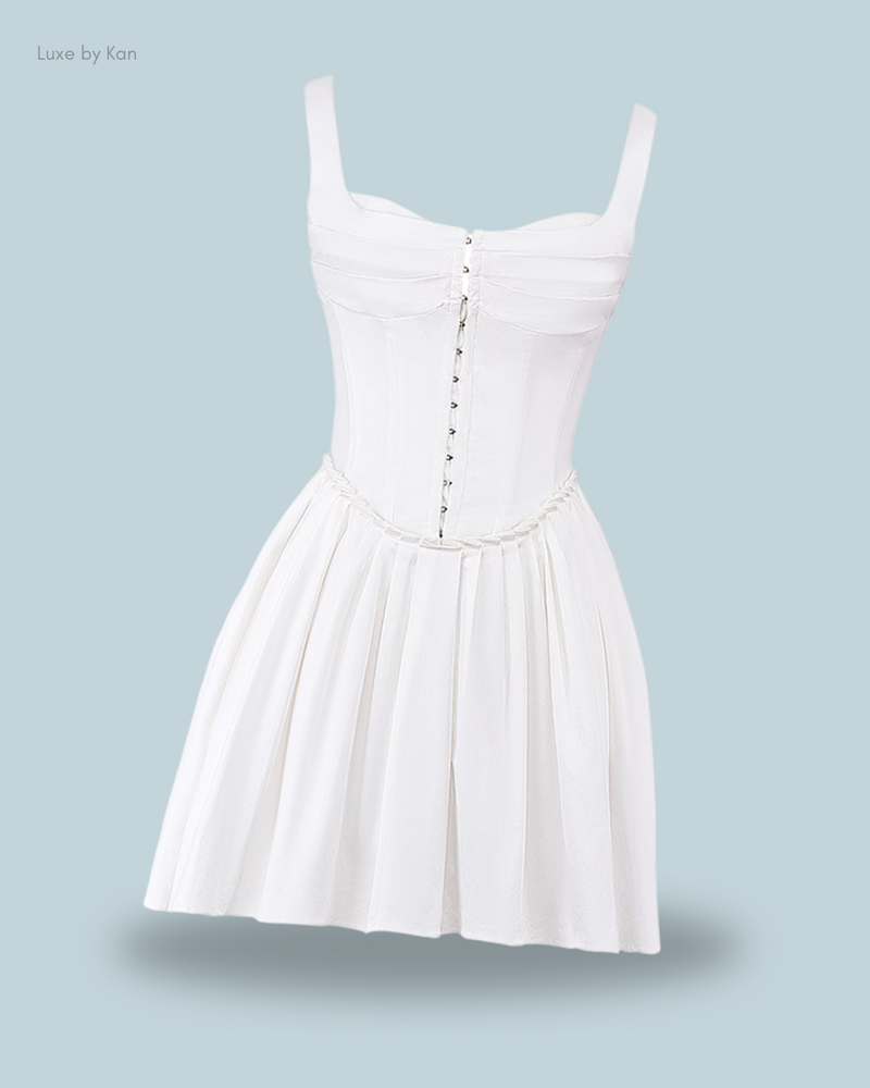 HOUSE OF CB  Cupid Pleated Mini Dress