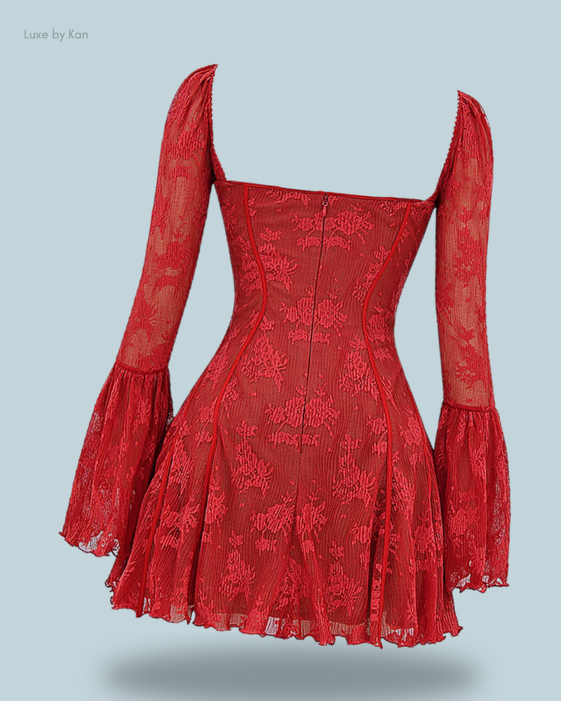 HOUSE OF CB Analissa  Lace Corset Dress