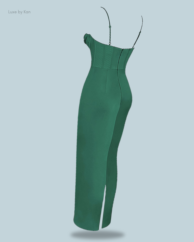 HOUSE OF CB Charmaine Corset Maxi Dress