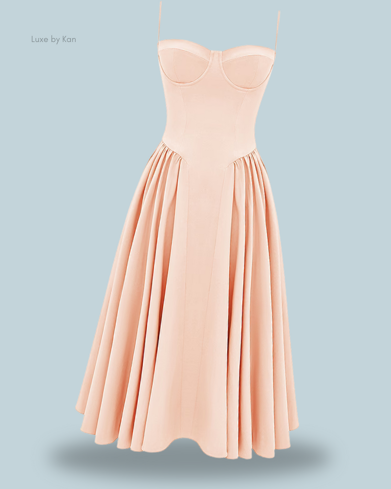 HOUSE OF CB Samaria Corset Midi Dress