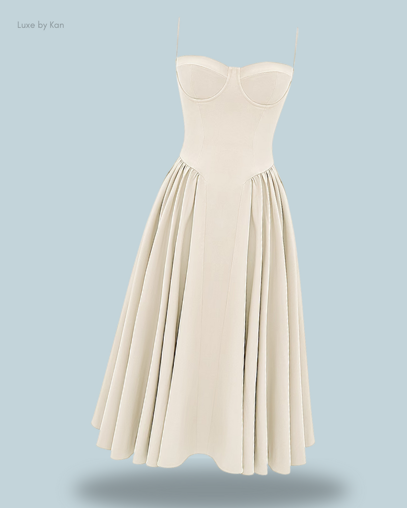 HOUSE OF CB Samaria Gathered Midi Dress