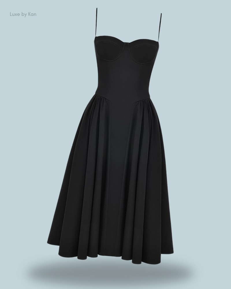 HOUSE OF CB Samaria Gathered Midi Dress