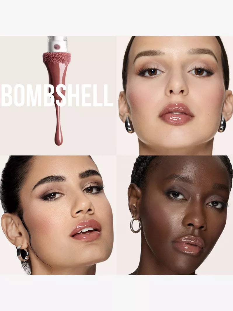 HUDA BEAUTY Faux Filler Extra Shine lip gloss 3.9ml