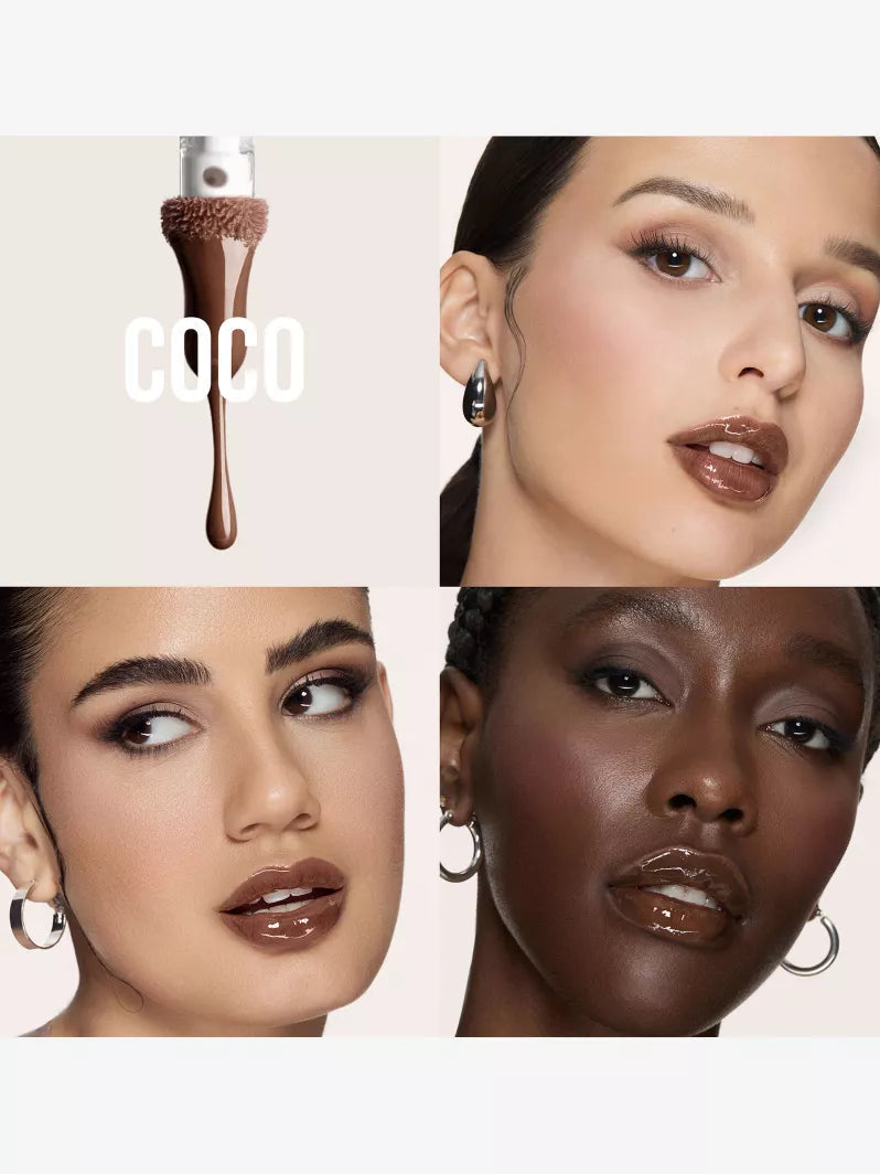 HUDA BEAUTY Faux Filler Extra Shine lip gloss 3.9ml