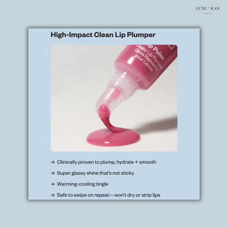 Kosas Lip Pulse Glassy Lip Plumper 12.5ml (Various Shades)