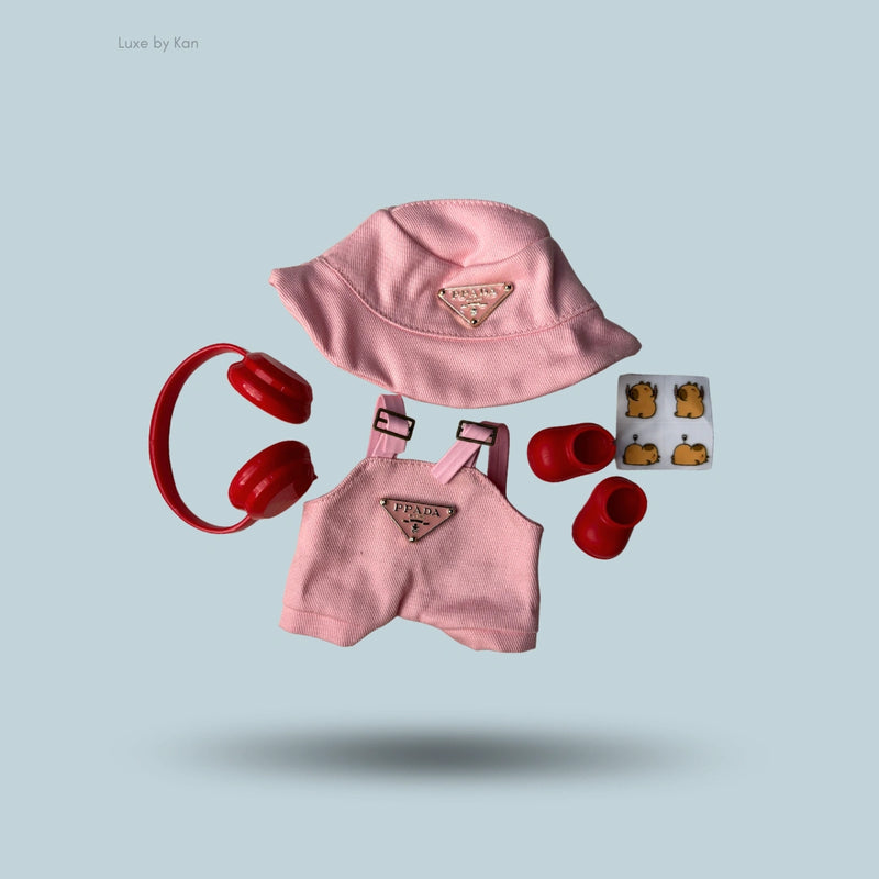 Labubu Pink Luxe 5 Piece Set